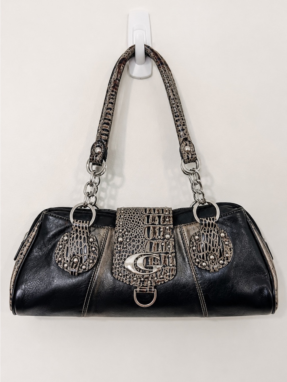 Tell Me Lies Screen-Worn Carlo G. Croc Shoulder Bag Y2K | TV Wardrobe